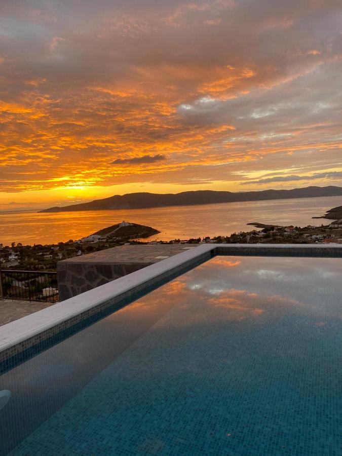 Villa Panorama Agia Marina Mikrolimanou Exteriör bild
