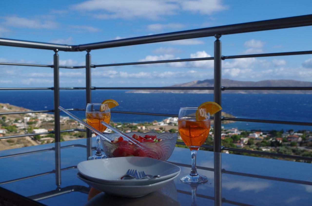 Villa Panorama Agia Marina Mikrolimanou Exteriör bild
